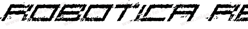 Robotica Regular字体转换